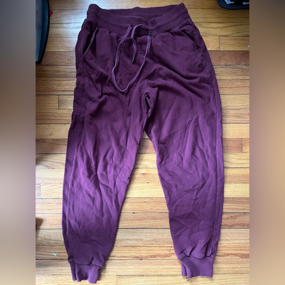 True Religion Burgundy Sweatpants - Picture 3 of 3